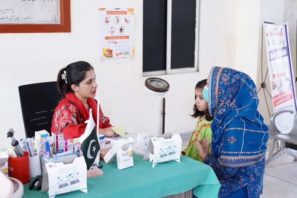 Compassionate hospital staff at work