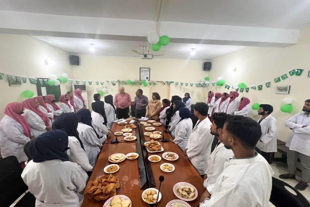 Health team serving the community