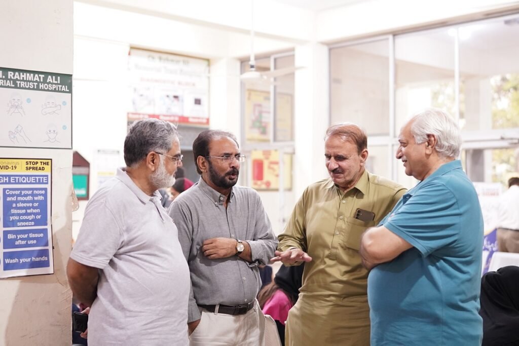 Hospital team providing quality care